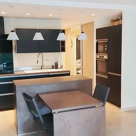 A Deux Pas Des Plages, Appartement-villa Climatise Avec Piscine Et Parc Apartment